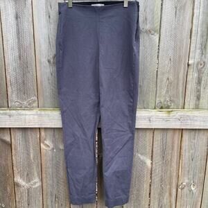 Everlane The Side-Zip Stretch Cotton Pant Womens Skinny Ankle Pants Gray Size 2‎